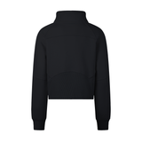 Women's Cropped Half-Zip Sweatshirt