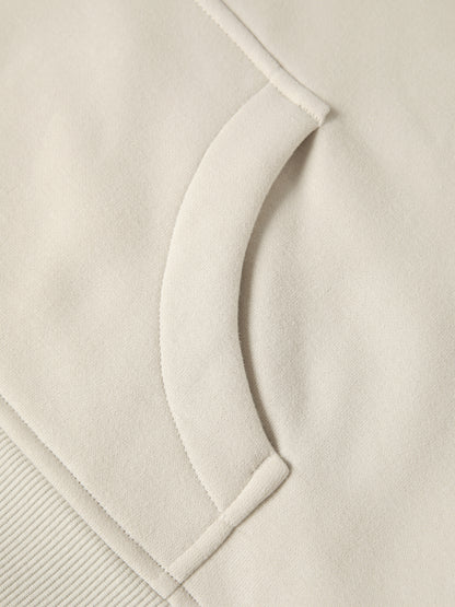 Women's Cropped Half-Zip Sweatshirt